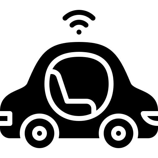 Autonomous car autopilot self driving autonomous car icon Autonomous car autopilot self driving autonomous car icon