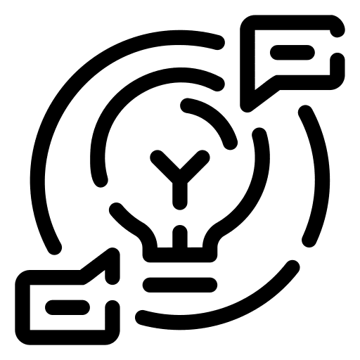 Knowledge education knowledge communications icon Knowledge education knowledge communications icon