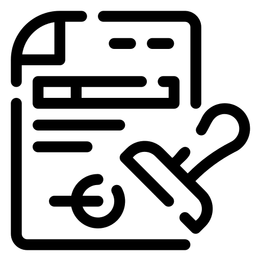 Legal files and folders legal documents icon