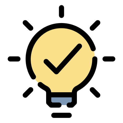 Idea electronics technology idea icon