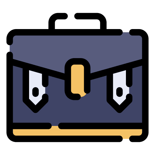 Briefcase business and finance job portfolio icon Briefcase business and finance job portfolio icon