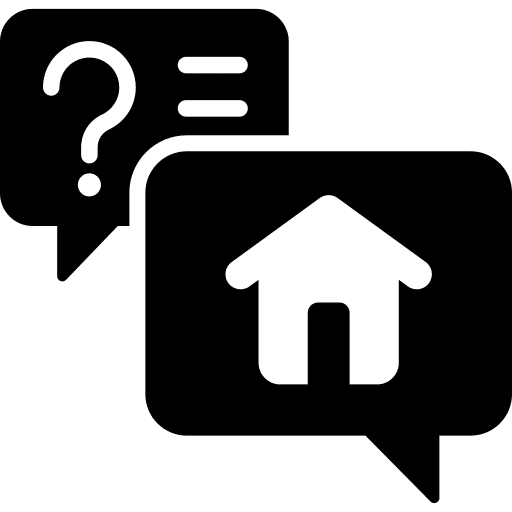 Faq talk question conversation icon Faq talk question conversation icon