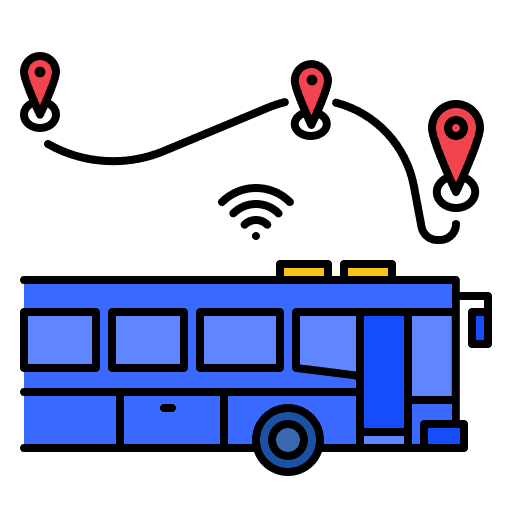 Smart city internet of things intelligent electronics icon