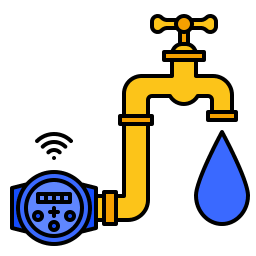 Utility electricity iot utilities icon