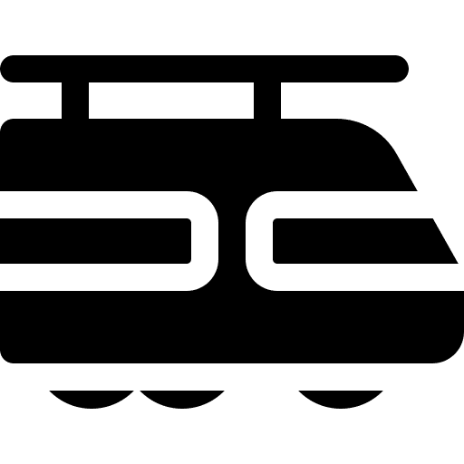 Train transportation railroad train icon