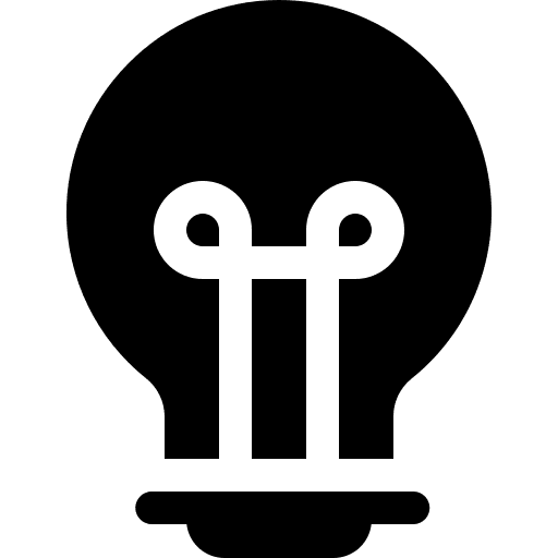 Idea creativity bulb knowledge icon Idea creativity bulb knowledge icon