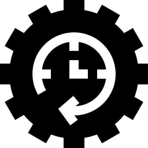 Time management timetable clock efficiency icon Time management timetable clock efficiency icon