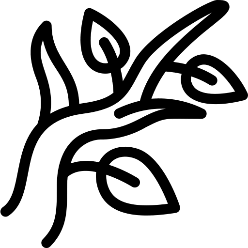 Branch symbol branch part icon