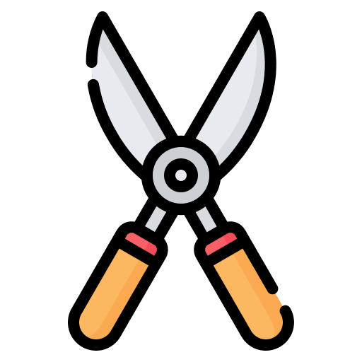 Shears equipment farming and gardening shears icon Shears equipment farming and gardening shears icon