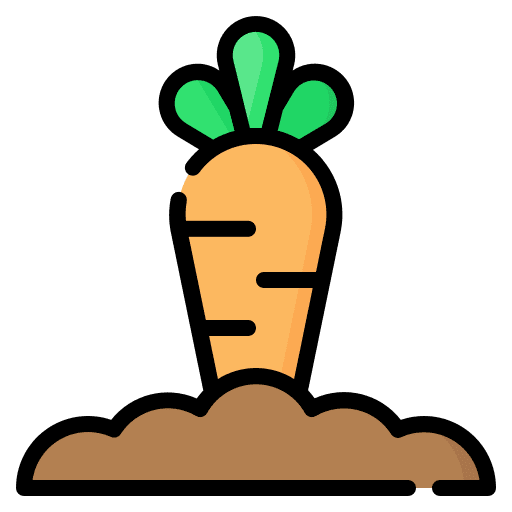 Carrot food agriculture harvest icon Carrot food agriculture harvest icon