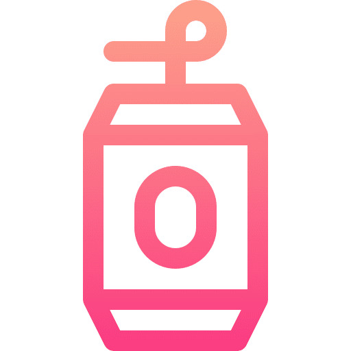Soda soft drink can drink icon