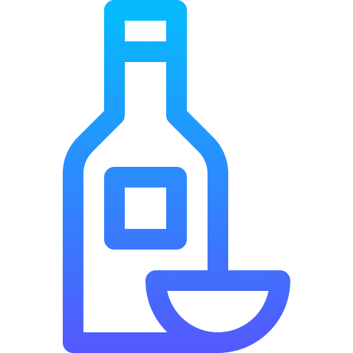 Vodka alcohol restaurant bar icon