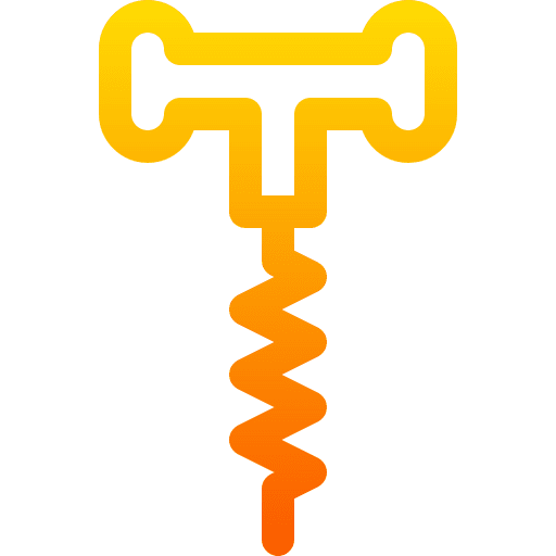 Corkscrew wine food and restaurant bottle icon Corkscrew wine food and restaurant bottle icon