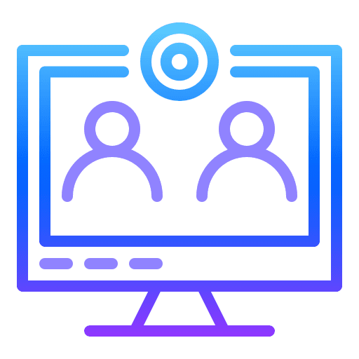 Video chat communications video conference video call icon