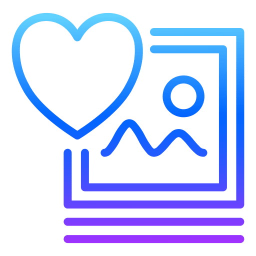Love digital like photo camera icon Love digital like photo camera icon