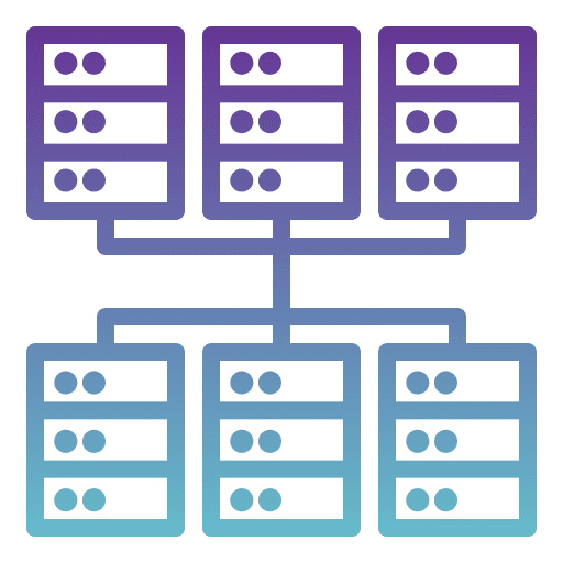 Data sharing storage data sharing networking icon Data sharing storage data sharing networking icon