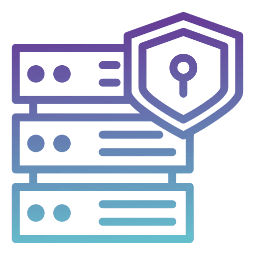 Database security database security data security server icon Database security database security data security server icon