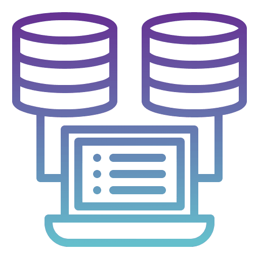 Database storage network database storage storage icon Database storage network database storage storage icon