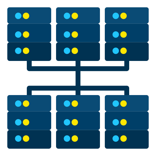 Data sharing connect share computer icon Data sharing connect share computer icon
