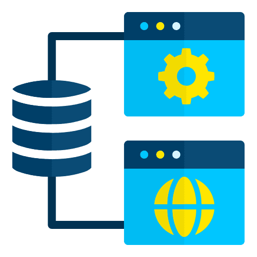 Database management database ui edit tools icon Database management database ui edit tools icon