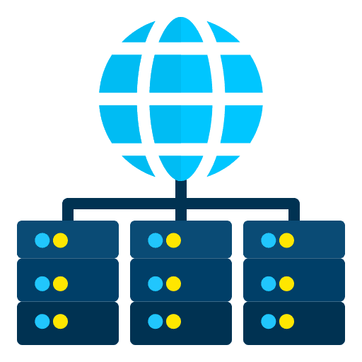 Web hosting hosting network web icon Web hosting hosting network web icon