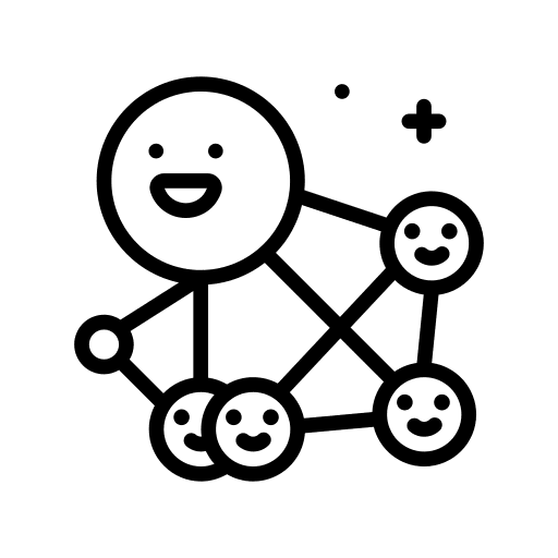 Link relations happiness smileys icon