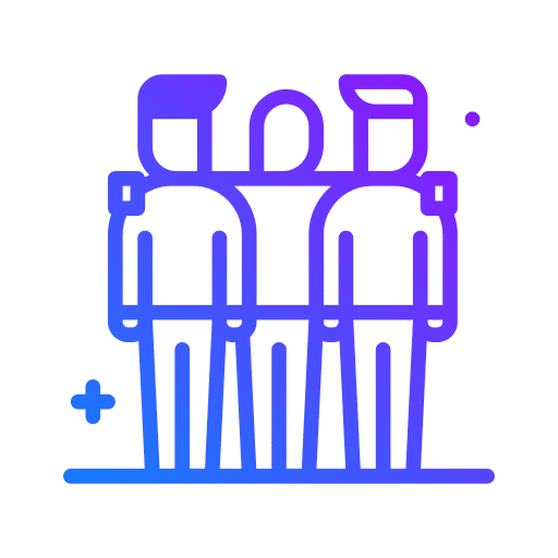 Team family people members icon