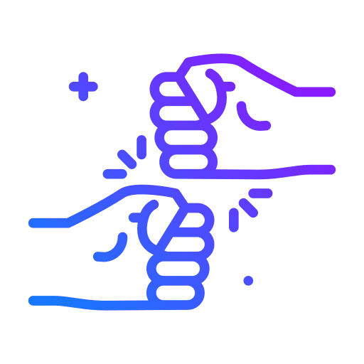 Salute hands hands and gestures friends icon Salute hands hands and gestures friends icon