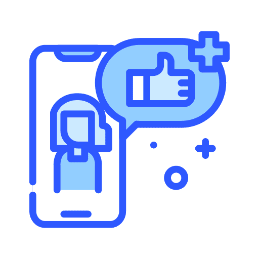 Like like woman social network icon Like like woman social network icon