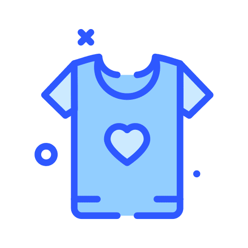 Tshirt garment clothes love icon Tshirt garment clothes love icon