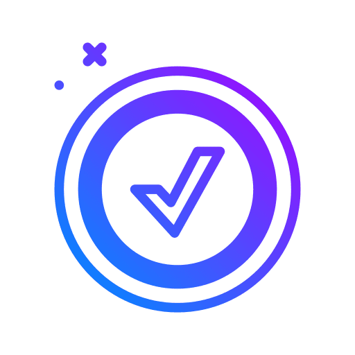 Sign check mark sign affirmative icon