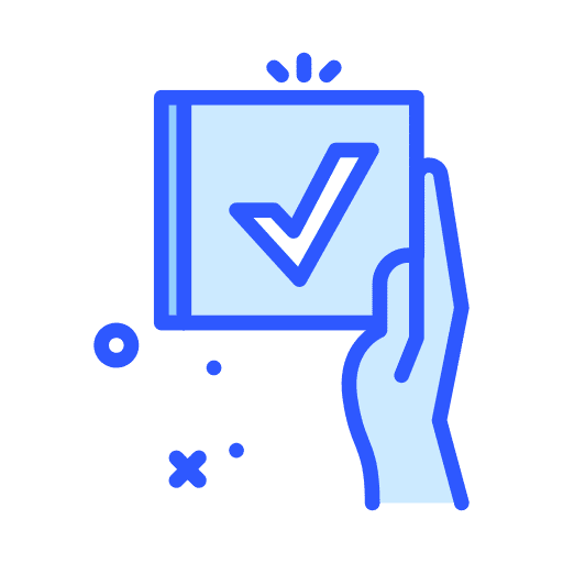 Book positive hand holding icon