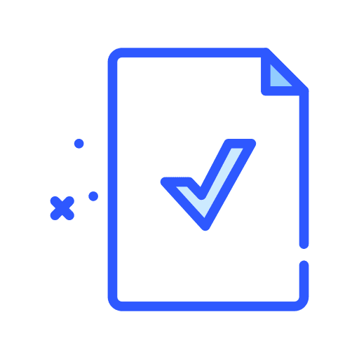 File file files and folders confirm icon File file files and folders confirm icon