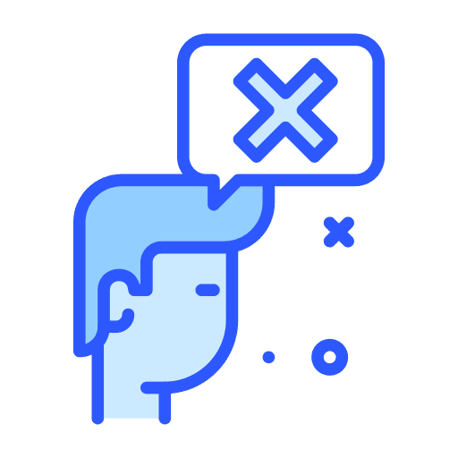 Mind communications cross mark cancel icon Mind communications cross mark cancel icon