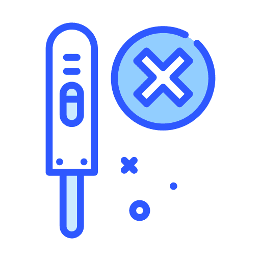 Test healthcare and medical wrong cross mark icon Test healthcare and medical wrong cross mark icon