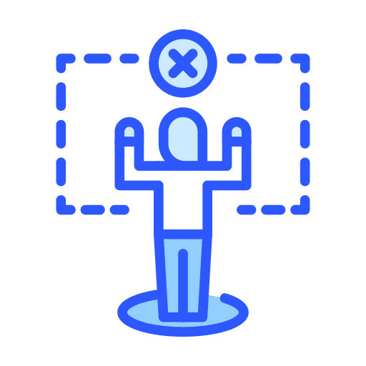User negative people user icon User negative people user icon