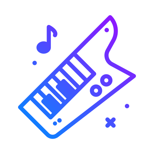 Electric piano musical instrument electric piano music and multimedia icon Electric piano musical instrument electric piano music and multimedia icon