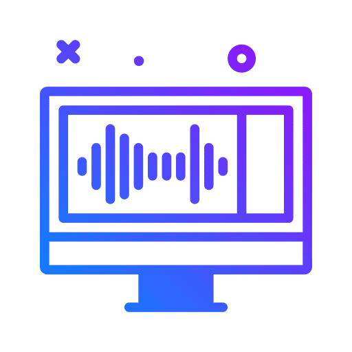 Software edit tools music and multimedia production icon