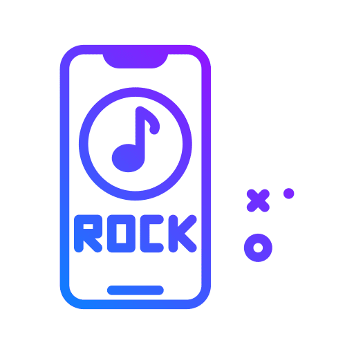 App rock mobile app icon App rock mobile app icon