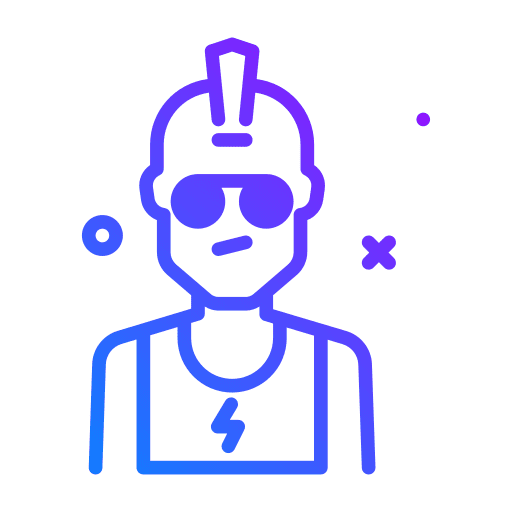 Rocker user profile people icon Rocker user profile people icon