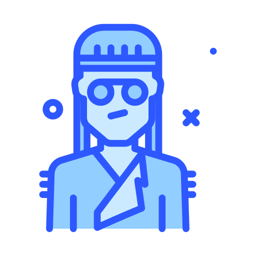 Rocker user man profile icon