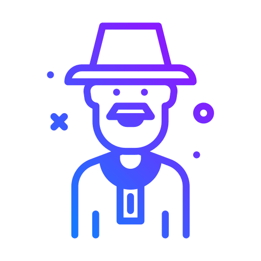 Man costume avatar romanian icon