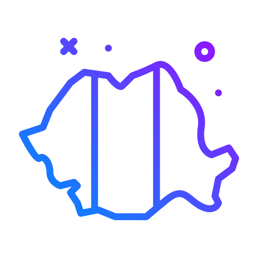 Romania romania country maps and location icon Romania romania country maps and location icon