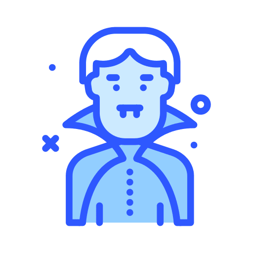 Man dracula man character icon Man dracula man character icon