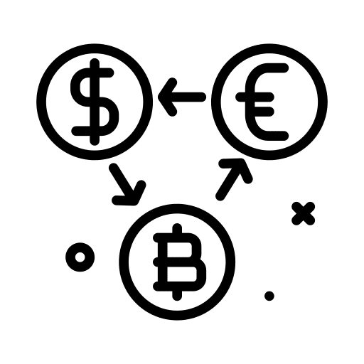 Currency euro value currency icon