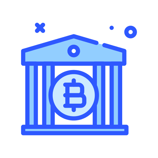 Bank value business and finance bank icon