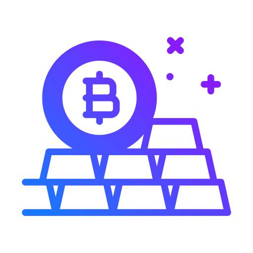 Gold bars business and finance value exchange icon