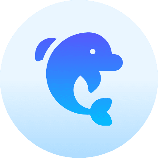 Dolphin marine animals dolphin icon