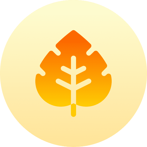 Leaf nature drop leaf table garden icon