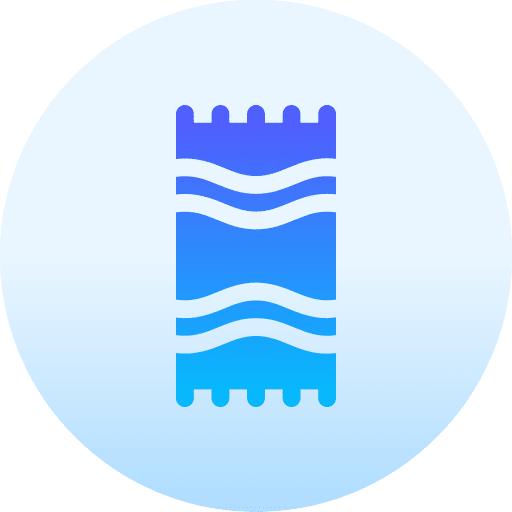 Beach towel towel travel summertime icon